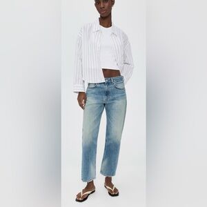 The Denimist the Lucy high rise boyfriend jean glenmore blue 26